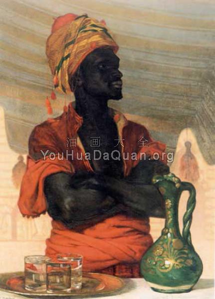 Turkish Water Seller - 弗朗西斯·戴维斯·米勒